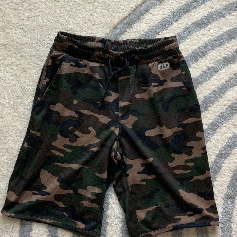 GAP Kids Camouflage Shorts - Black and Brown
